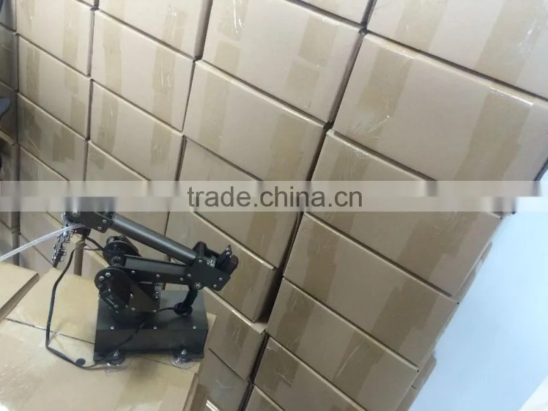 CNC Alloy education 6 DOF robotic arm 6 axle