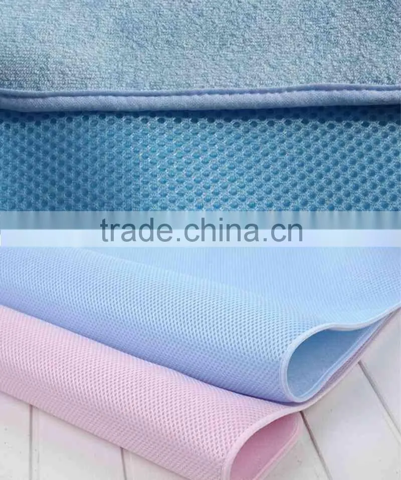 3D Mesh Laminated tpu Bamboo Changing pad Liners