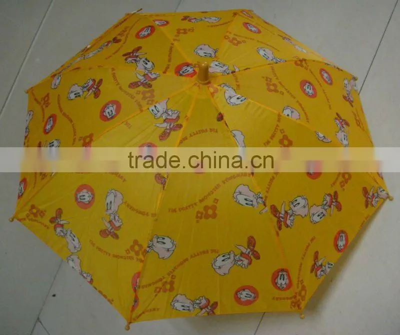 15inch promotional wholesale children umbrella with full printing