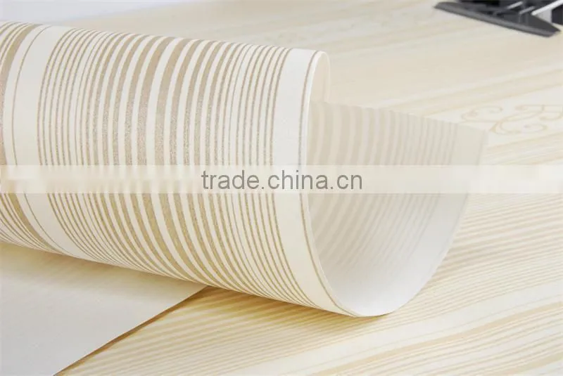 New Design classic wallpapers wide stripe wallpaper
