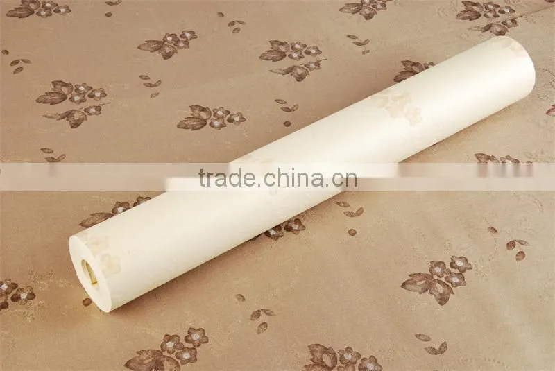 Eco-friendly pvc wallpapers for home decoration