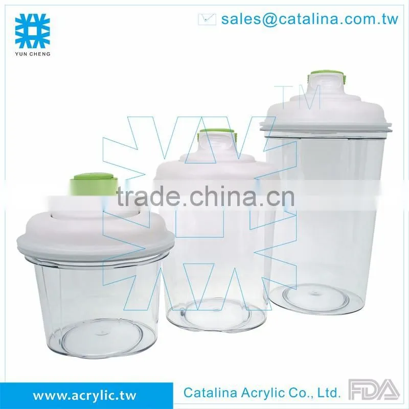 Houseware Round shape Plastic Canister