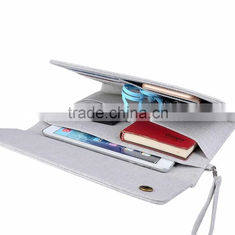 2016 New Arrival Multifunctions Fabric Travel Bag for iPad Case Wholesale