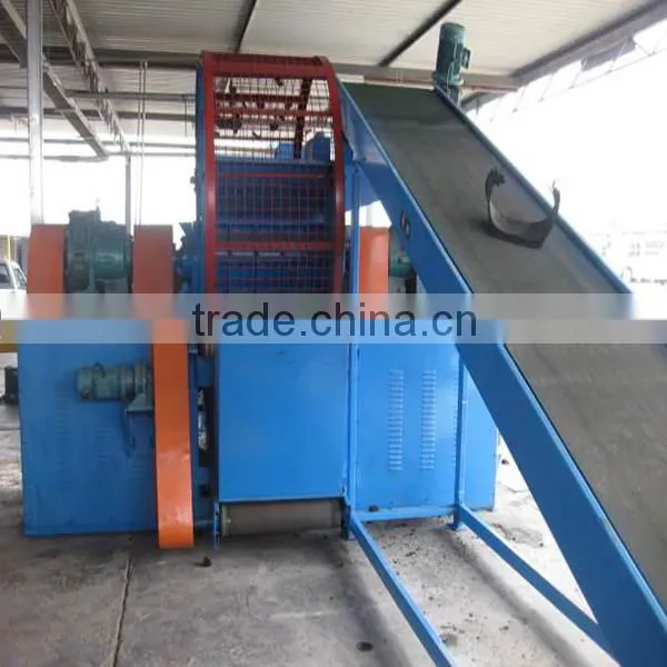 waste tire recycling rubber crumbs machine