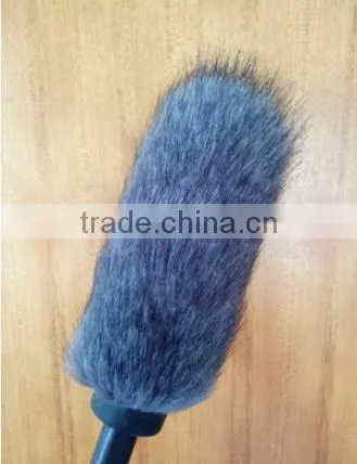 Professional microphone windshield , furry windscreen for shotgun microphone