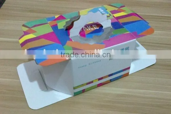 custom food packaging boxes/ cardboard take away food box/ food packaging box for cookie wholesale