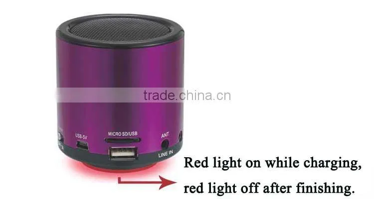 Multifunctional and Popular Bluetooth Speaker with Hand Free Function,TFCard for Mobile Device