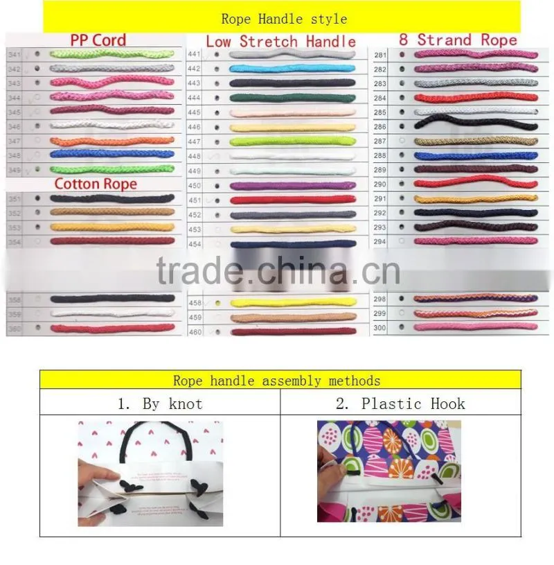 paper shopping gift bag checked printing