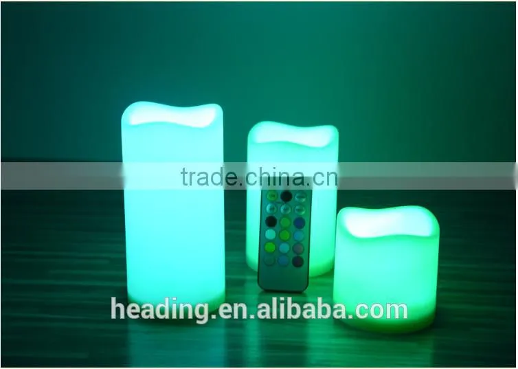 18 keys controller remote control electronic LED candles for party and wedding