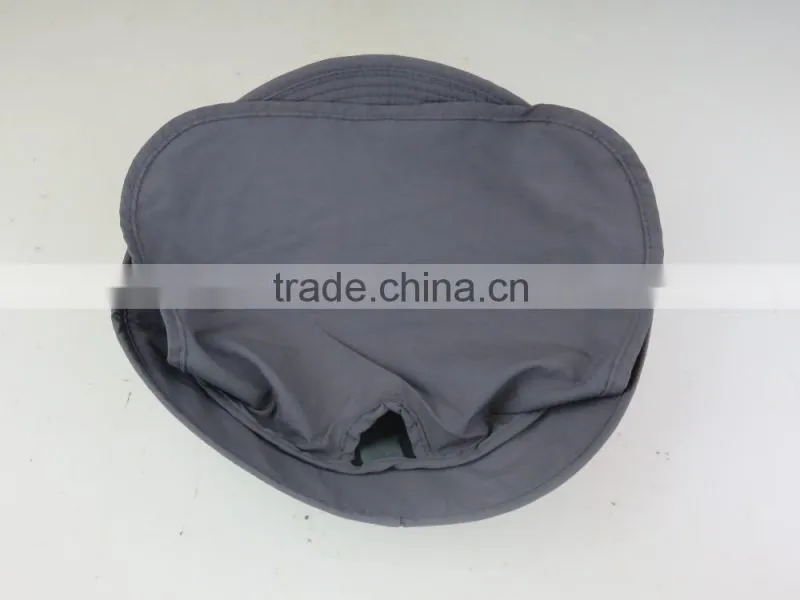 grey sinamay hat fishing hat