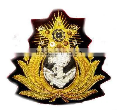 British R.A.F. Squadron Bullion Wire Blazer Badges