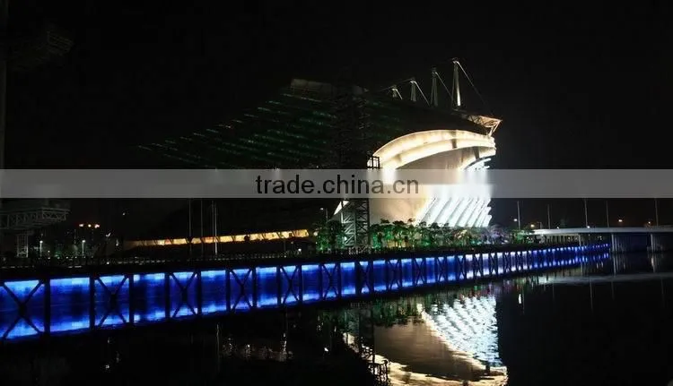 Outdoor stage lighting 15W ip65 rgb changing high power waterproof led wall washer lighting