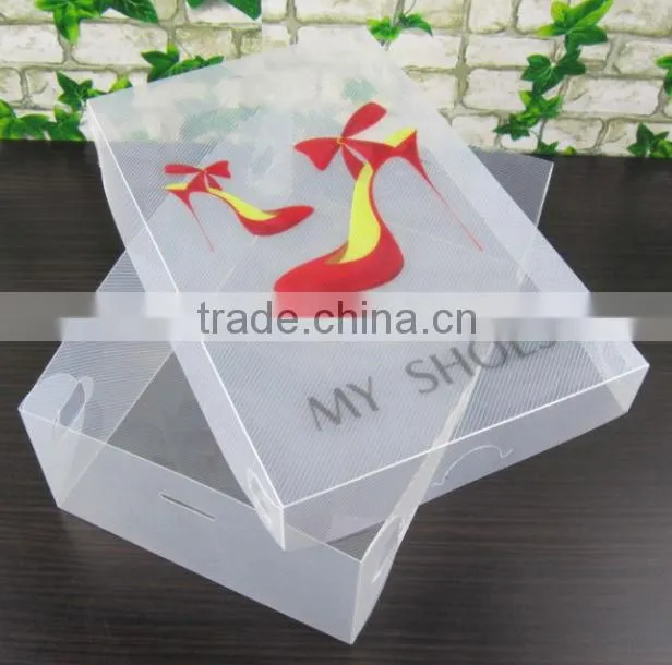 offset printing high quality custom plastic shoe box