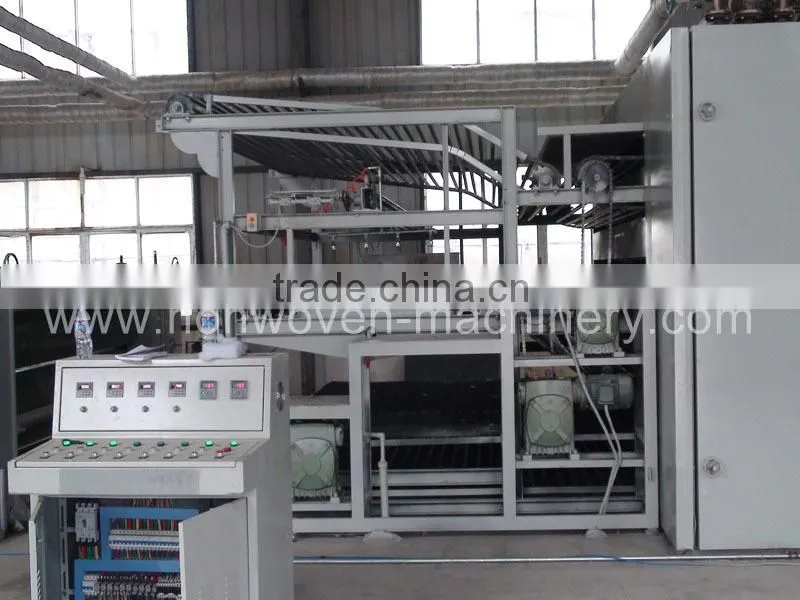 2016 nonwoven non-adhesive thermo bonded wadding production line
