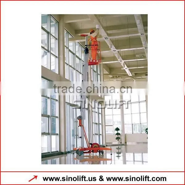 SGTWY Series Aluminum Mast Aerial Work Platform