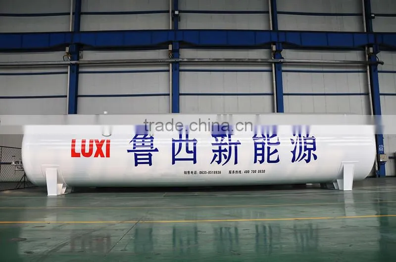 Different Volumes Horizontal Cryogenic LNG Storage Tank