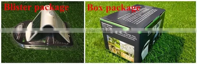 New 2016 3.7v solar light battery 0.8w monocrystalline silicon solar panel powerful solar light for garden