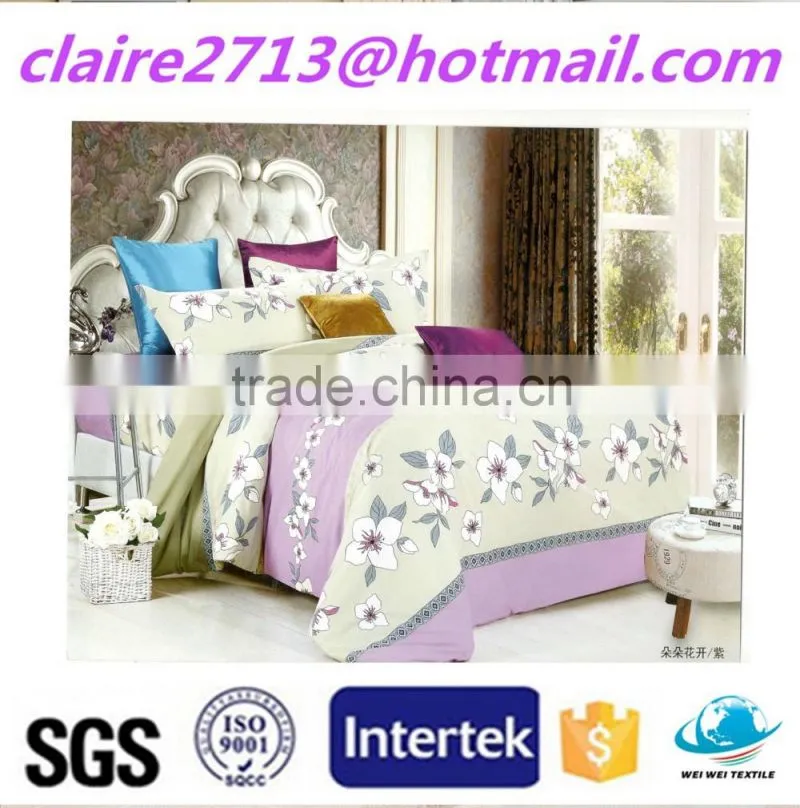 Wholesale Luxury Shiny Oriental Bedding Set Cotton Rayon fabric