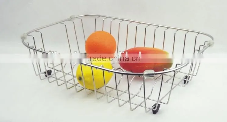 metal fruit basket stand,wire vegetable basket stand,steel basket stand