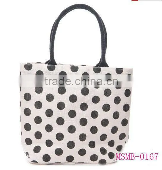 100% pure linen drawstring bag for shopping and gift