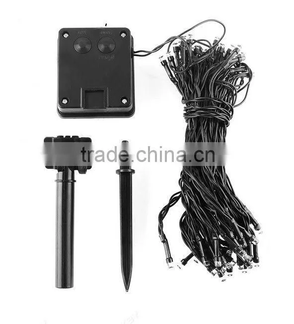 100 led solar lights string for christmas