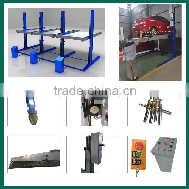 easy vehicle home garage parking lift factory