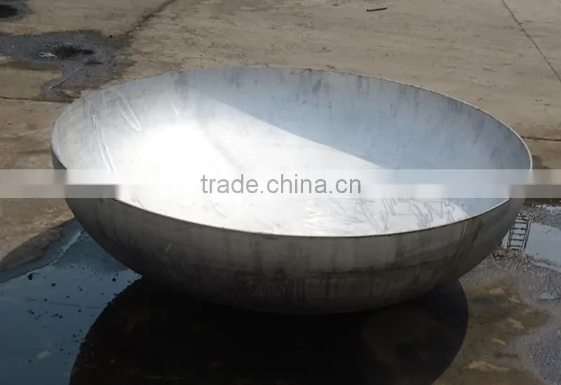 seamless high pressure vessel parts, dish head, tank
