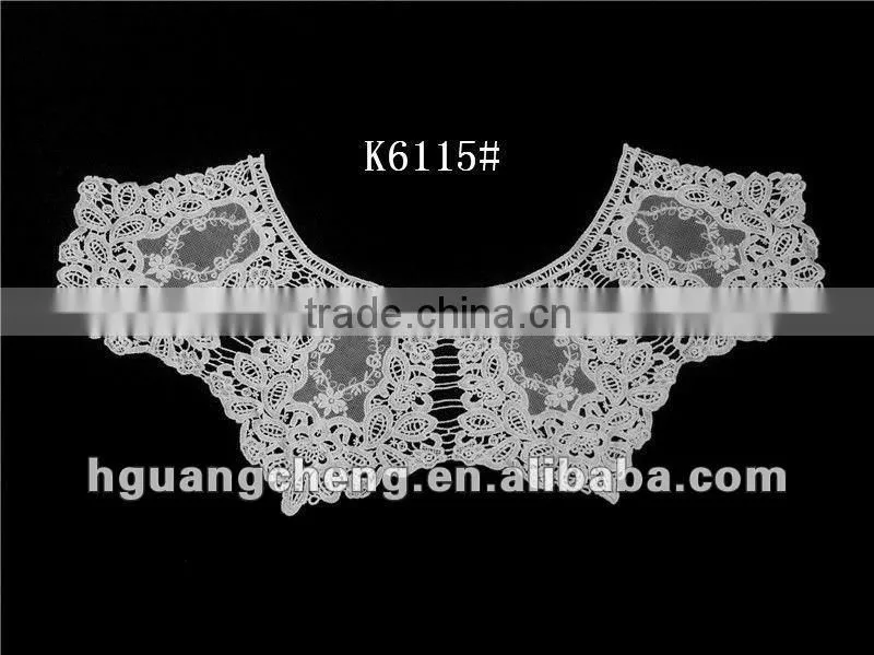 100% cotton fabric fashion embroidery latest women collar designs