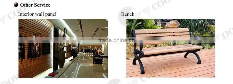 Updated exported solid wpc indoor flooring for deck