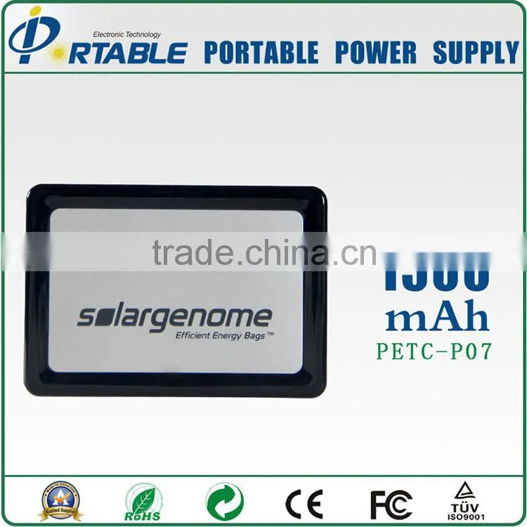 Wholesale high quality li-polymer power bank with replaceable battery, 2000mah Stylish Power Bank