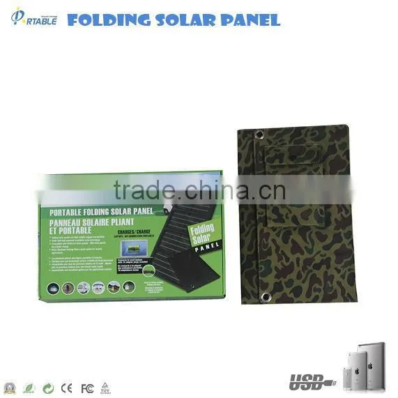 40W 2015 new design solar universal folding travel bag with high power output from folding solar factory