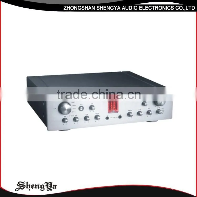 Factory best selling mini preamplifier mixer stereo tube digital karaoke amplifier