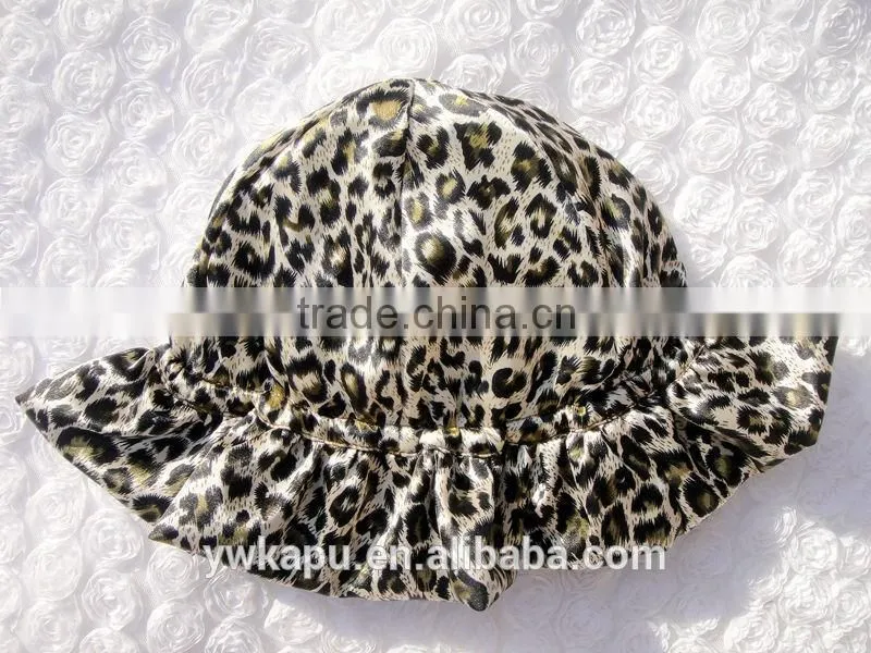 Multi colors sun hat,satin lined hat