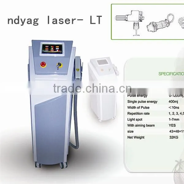 q switch nd yag laser tattoo removal/tattoo laser removal machine