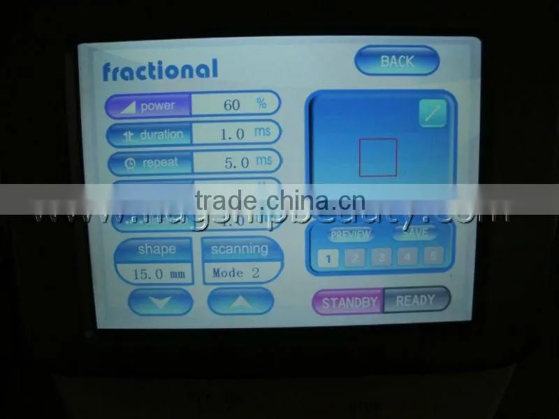 RF Co2 Fractional Laser scar removal machine