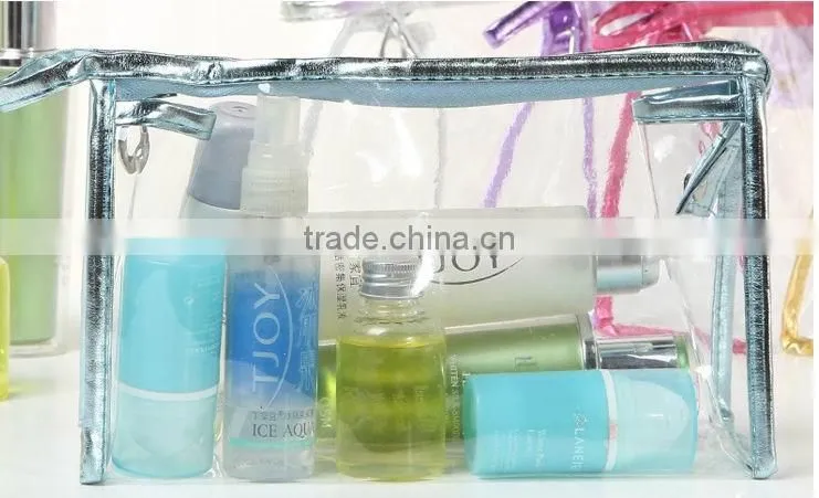 Colorful Plastic Cosmetic Bag /PVC Make Up Bag /PVC Cosmetic Bag