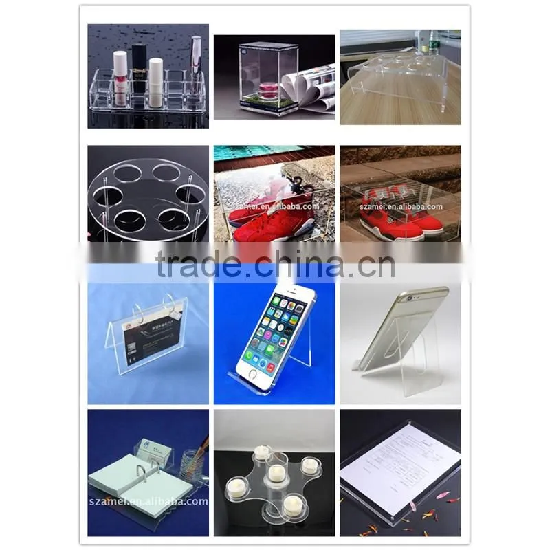 Single acrylic cell phone case mobile phone display