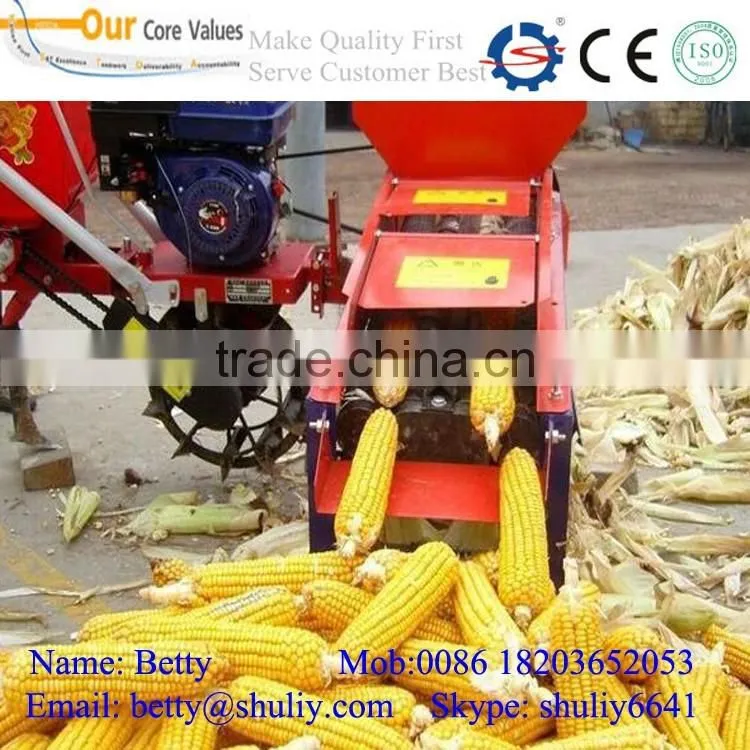 New generation corn maize peeler and thresher, corn peeler, corn thresher