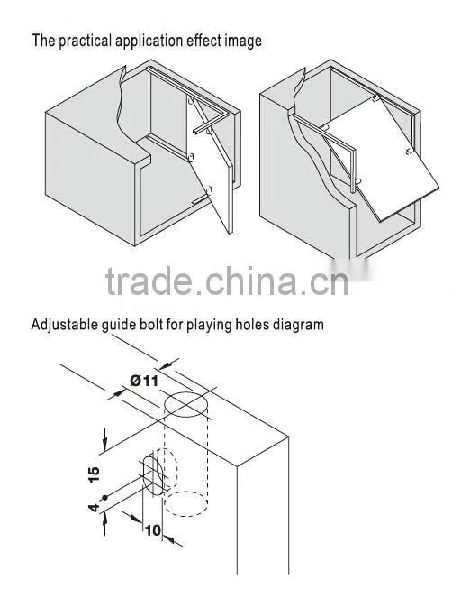 sliding door accessories for light type moving around sliding door