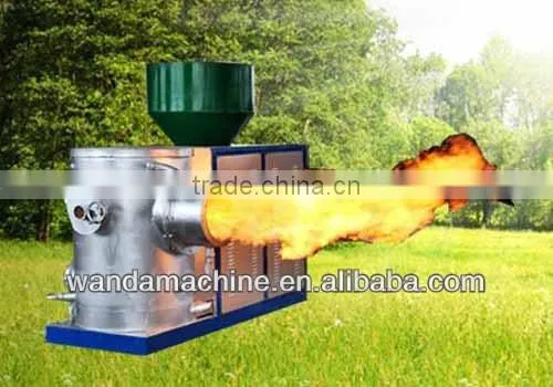 New design biomass wood pellet burner