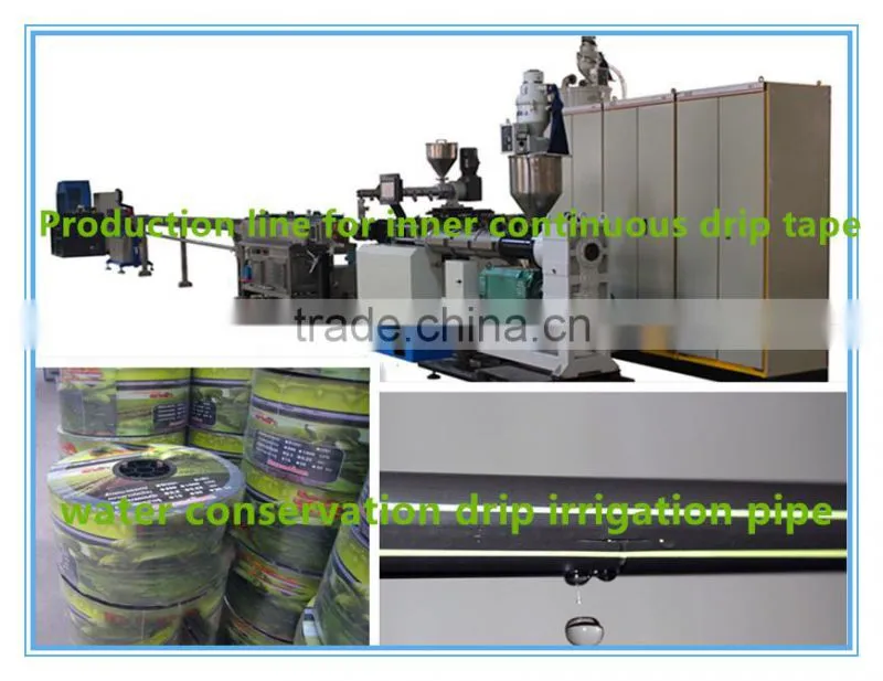 Farm irrigation machinery for drip tape