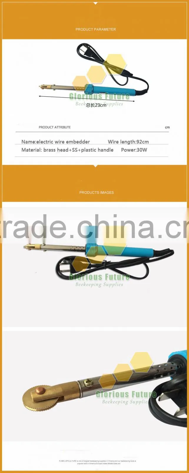 High quality hot sale beekeeping electric heating wire embedder