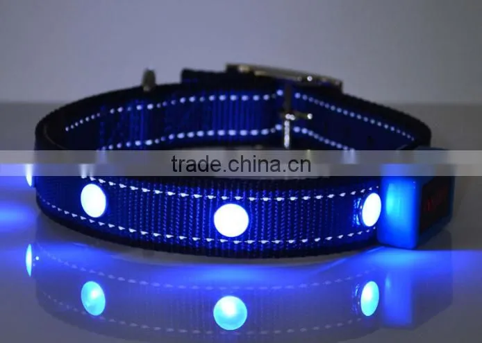 2017 Hot Selling LED Dog safety Collar , Pet Product