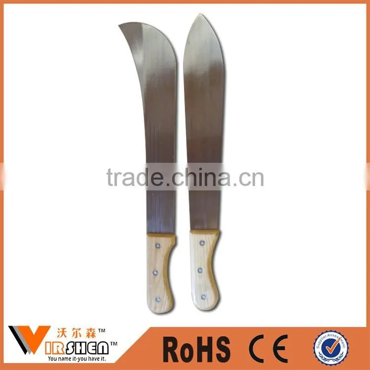 high carbon steel hunting machete knife