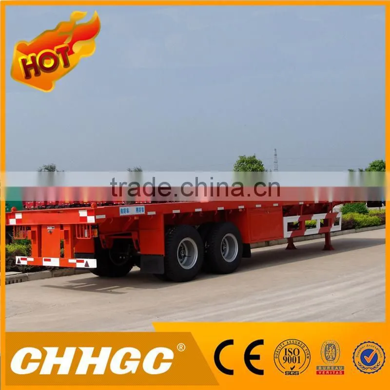 Best selling 40ft heavy flatbed semi trailer made in China