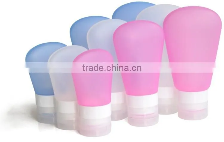 2017 TSA Approved Best Travel Kit Silicone Travel Shampoo Bottles