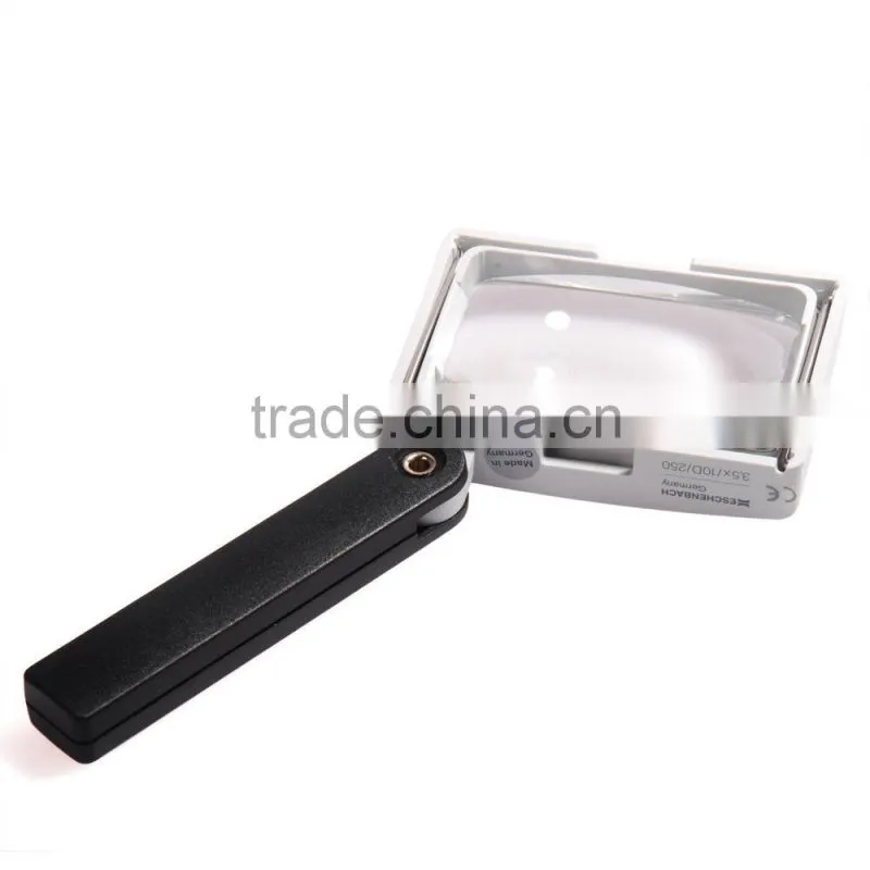 new popular folding magnifier glass, with high quality ,for promotion,custom color,OEM orders are welcome