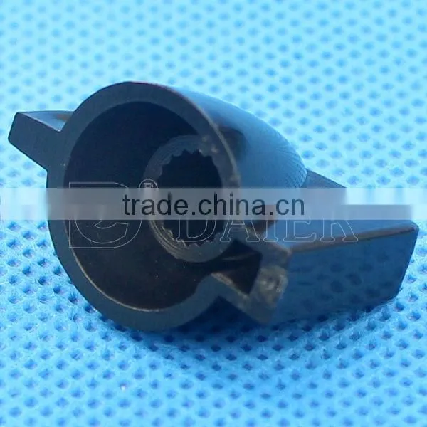 6mm 18 teeth black knob, guitar parts