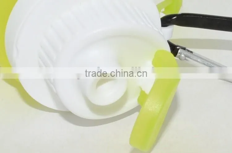 colorful 320ml silicone travel bottle joyshaker MP4406