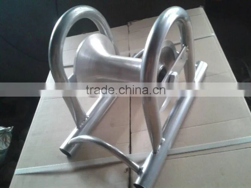 High speed turning aluminium cable pulley/High quality roller and axle